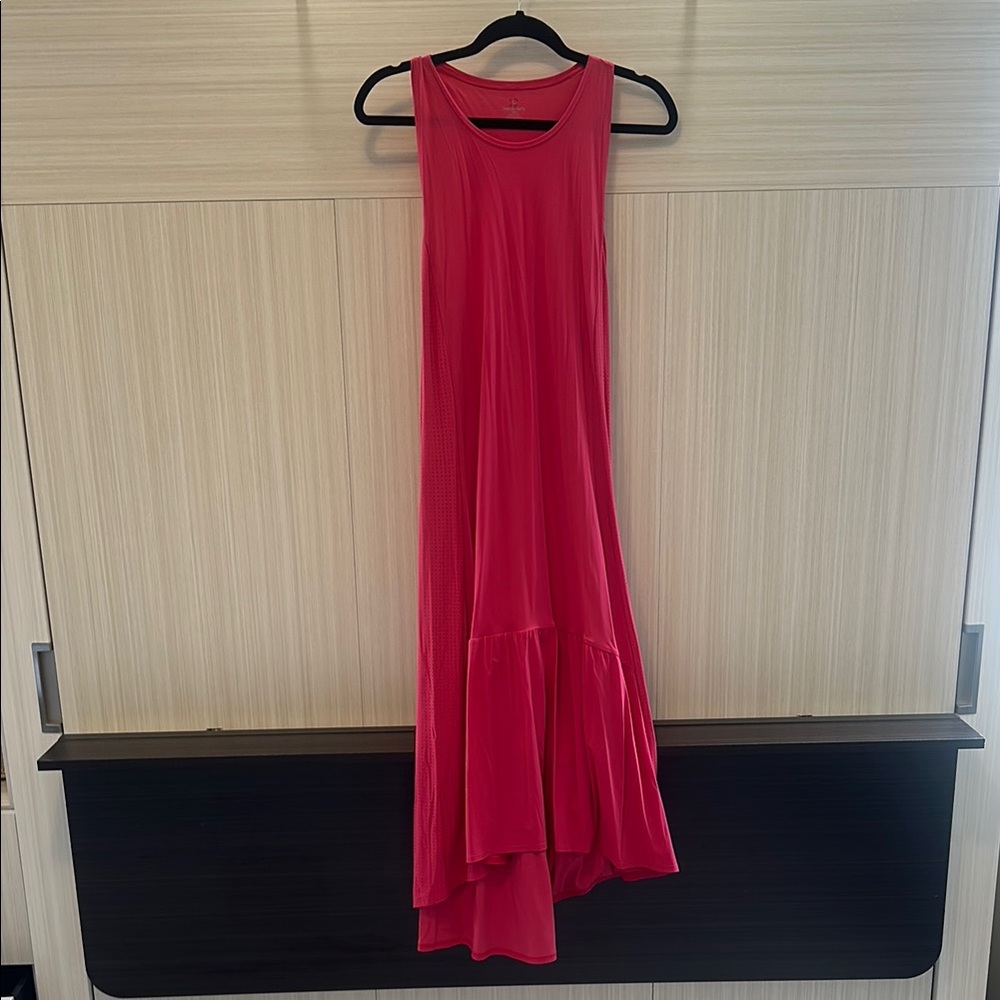 Sweaty Betty Athleisure Hish-low Pink Dress